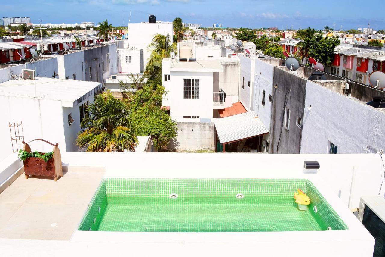 Habitacion, Jacuzzi Rooftop, Gran Wi-Fi Канкун Екстериор снимка